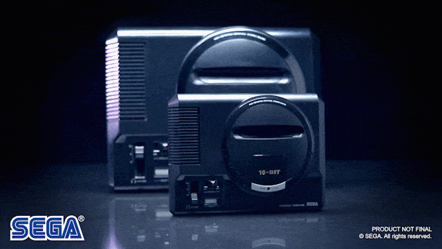 SEGA Mega Drive Mini Gif